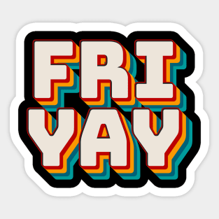 Fri Yay Sticker